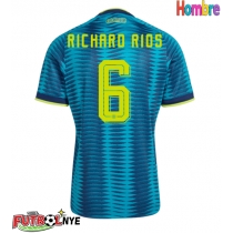 Camiseta Colombia Richard Rios #6 Visitante Equipación Mundial 2026 manga corta
